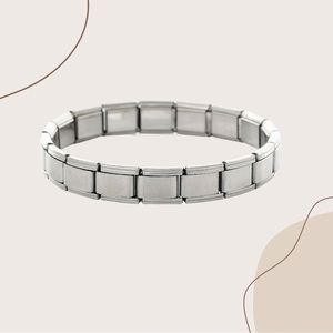 Plain Italian Charm Bracelet